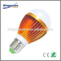 style energy saving e27 7w led lighting bulb Aluminum Lamp Body led bulb